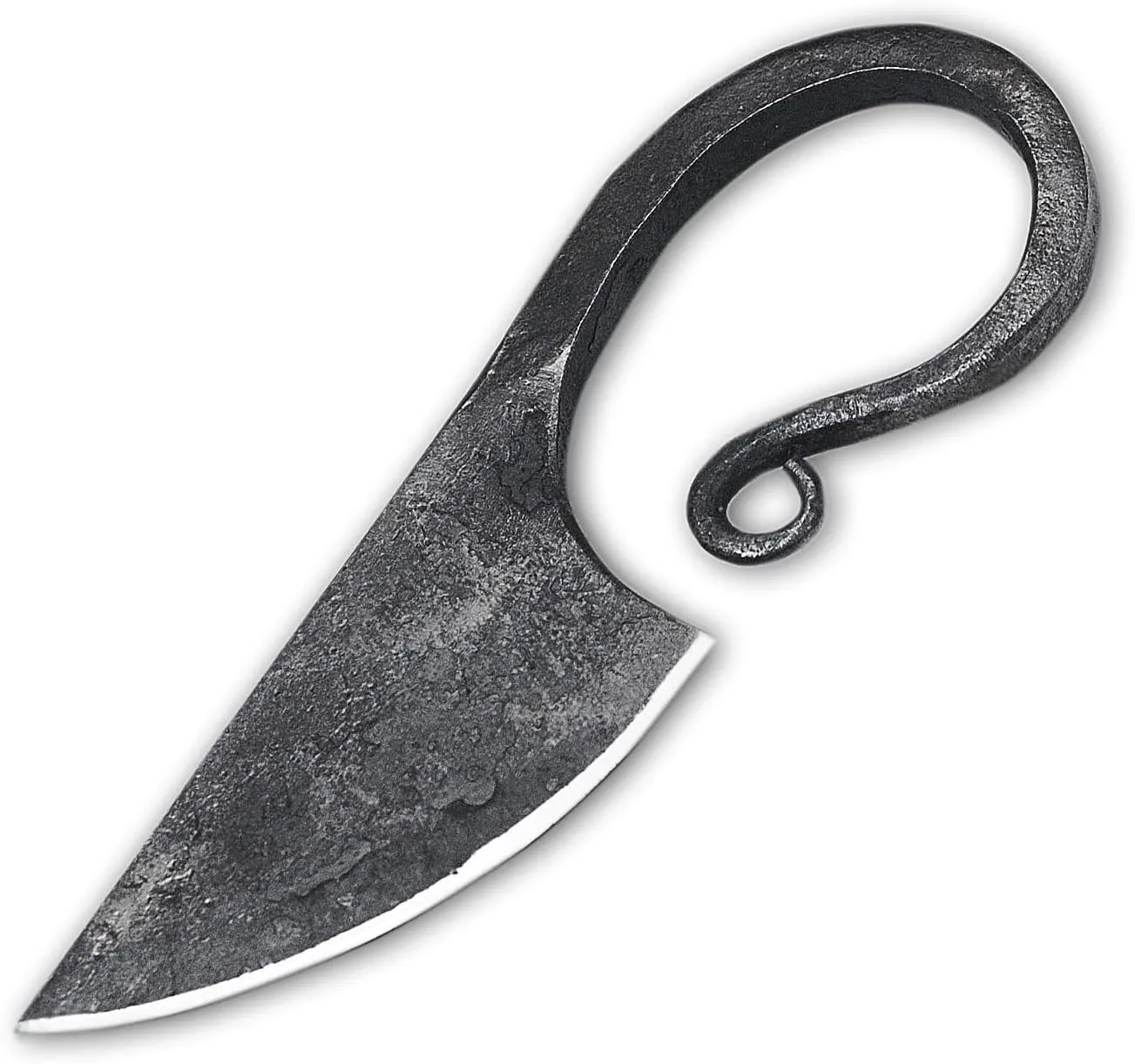 MS9 Viking knife, Hand Forged Knife, Celtic Pocket Knife, Hardened Blade, Vintage, Art Collection, Antiquity, Great.Beautiful Product. (Brown)