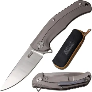 MTech Evolution Manual Folding Knife - MTE-FDR026-GY