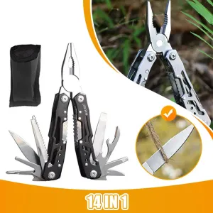 Multi-tool Pocket Knife Pliers - Versatile Outdoor Tactical Gear for Hunting and Survival