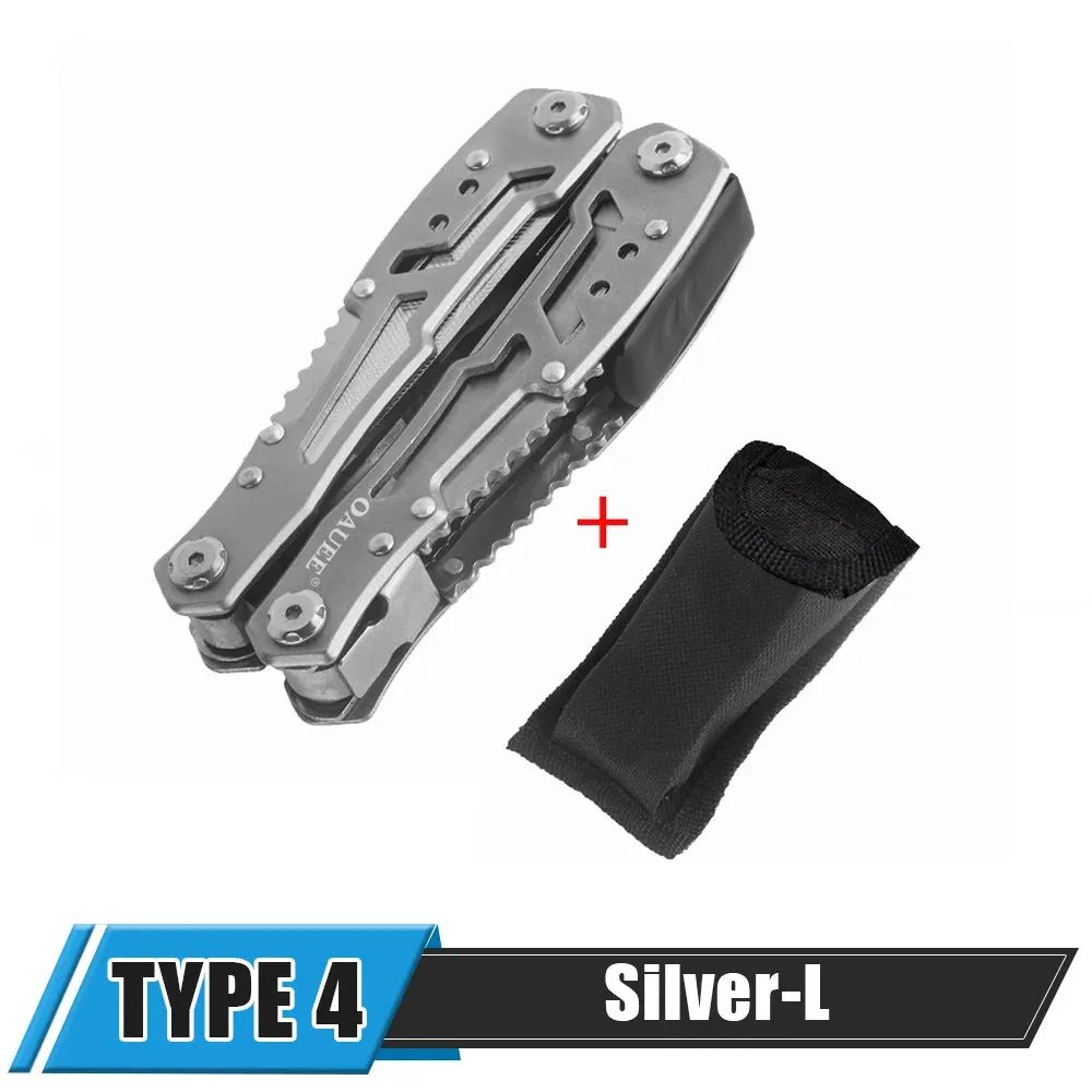 Multi-tool Pocket Knife Pliers - Versatile Outdoor Tactical Gear for Hunting and Survival