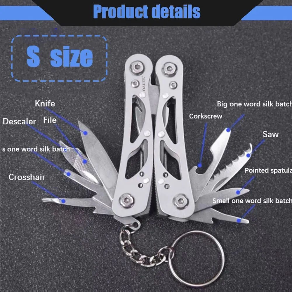 Multi-tool Pocket Knife Pliers - Versatile Outdoor Tactical Gear for Hunting and Survival