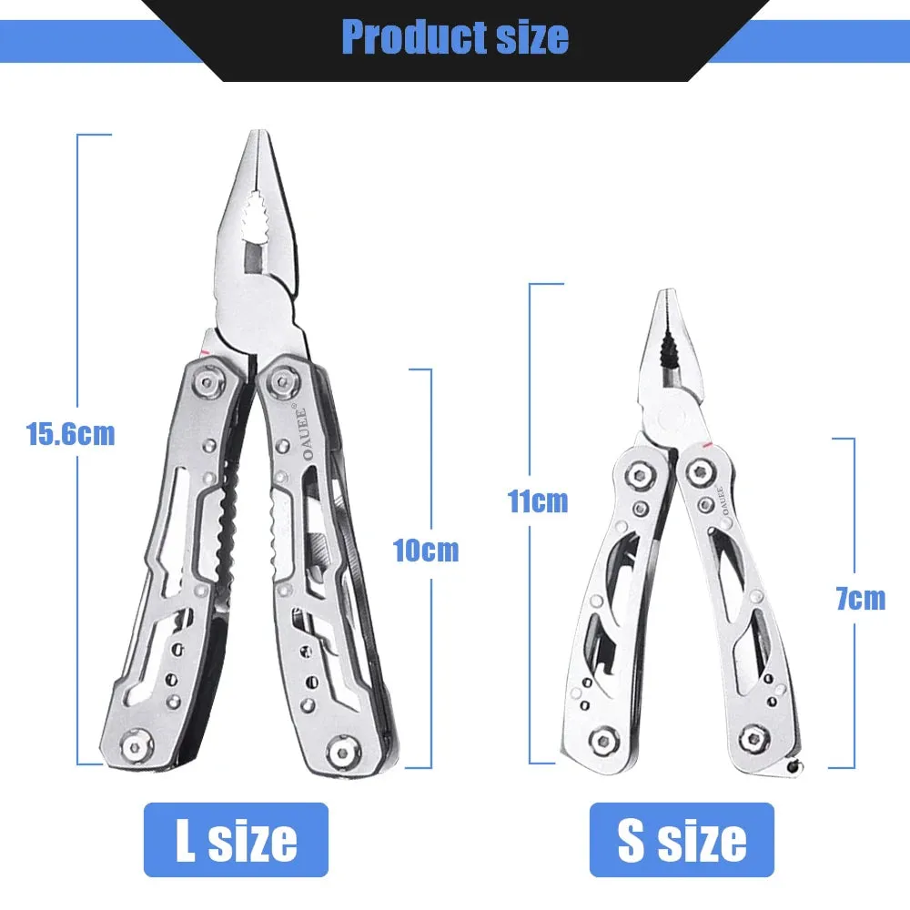 Multi-tool Pocket Knife Pliers - Versatile Outdoor Tactical Gear for Hunting and Survival