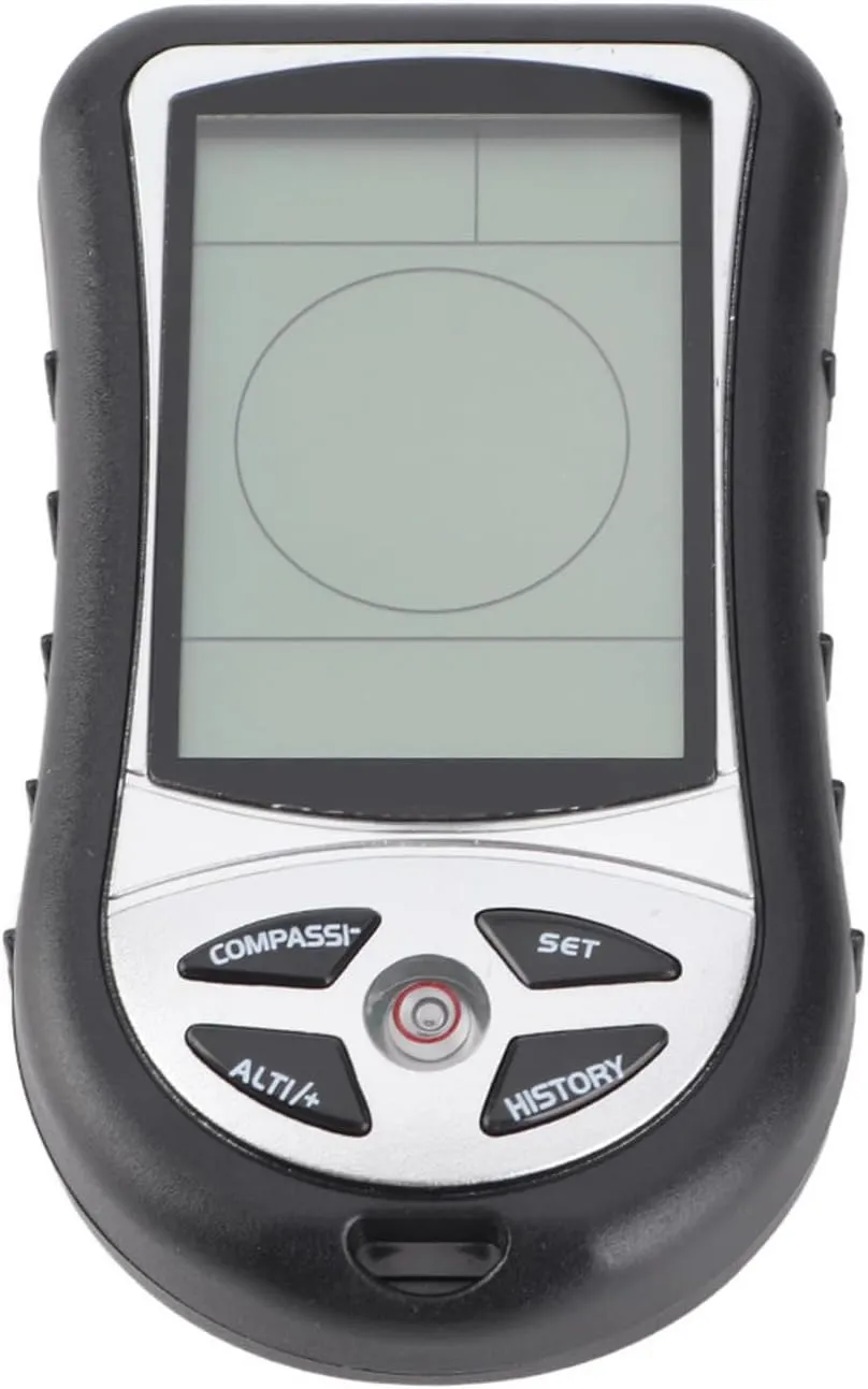 Multifunction Digital Altimeter, Barometer, Digital Compass, Hiking Thermometer 8 in 1, Handheld Altimeter for Hiking Mountaineering