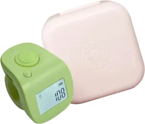 Multifunction Hand Press Counter With Rotates Screen Rechargeable Counting Device For Religious Event & Industrial Environment