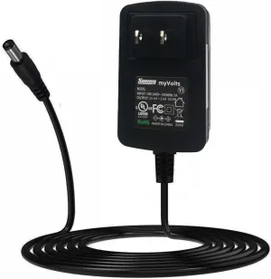 MyVolts 15V Power Supply Adaptor Compatible with Vax HCGRV1B Handheld Vacuum Cleaner - US Plug