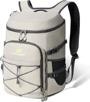 N NEVO RHINO Insulated Backpack Cooler - 36/54 Can Capacity, Waterproof Leak-Proof Lightweight Multi-Functional & Spacious， Ideal for Camping, Travel, Beach, Picnics， Lunch & Day Trips