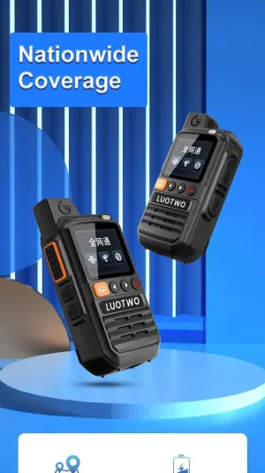 N3210 National Intercom Walkie Talkie Support WiFi Bluetooth Long Range Radio IP67 Waterproof Type-C Rechargeable Handheld GPS Transceiver