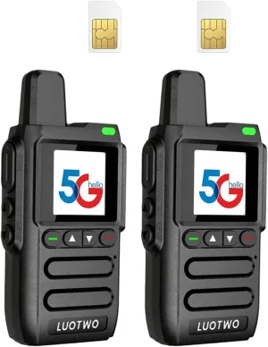 N3300 Global 4G PoC Walkie Talkie Radio Two Way Unlimited Range PTT LTE National Intercom Rechargeable Handheld for Adults Long 5000 km with GPS Positioning,Use a Lifetime