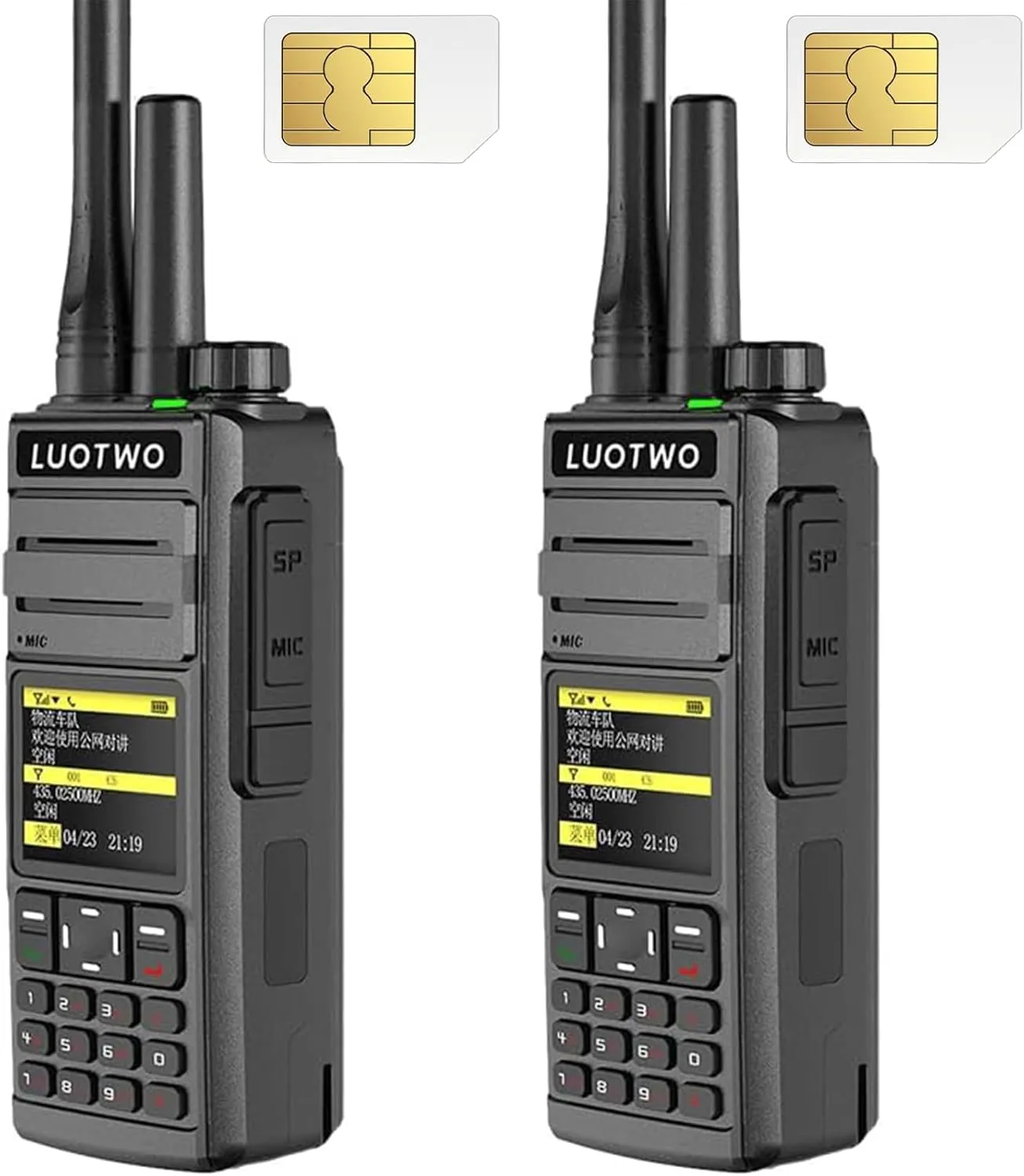 N99 Global 4G POC Walkie Talkie with SIM Cards Unlimited Range PTT Radio LTE 4G Satellite National Intercom Walkie Talkie for Adult Rechargeable Handheld Intercom 5000 km GPS,Use for a Lifetime