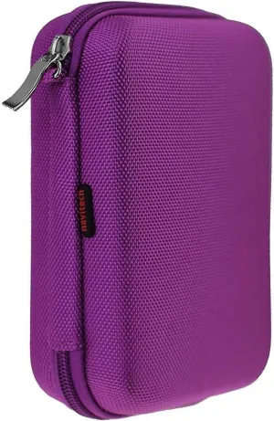 Navitech Purple Watch & Accessory Case Compatible with GOLFBUDDY aim W12 Golf GPS Watch