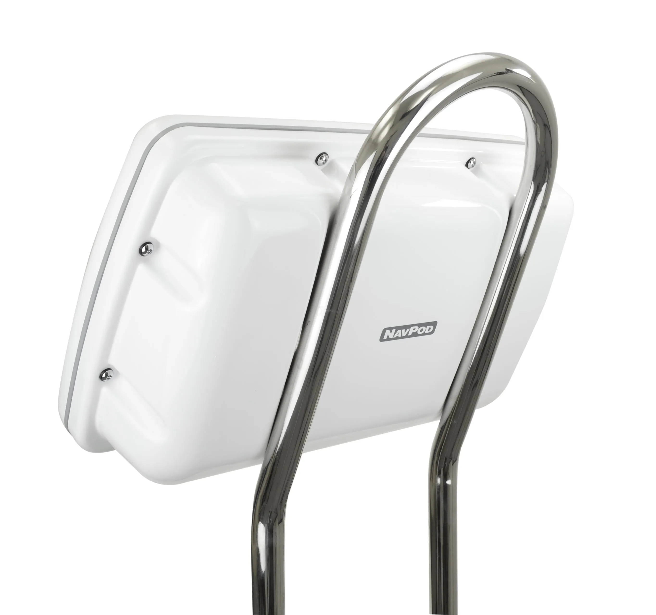 NavPod Sail Pod screen mount 370 x 275mm usable face suits 241mm wide 1" guard rail