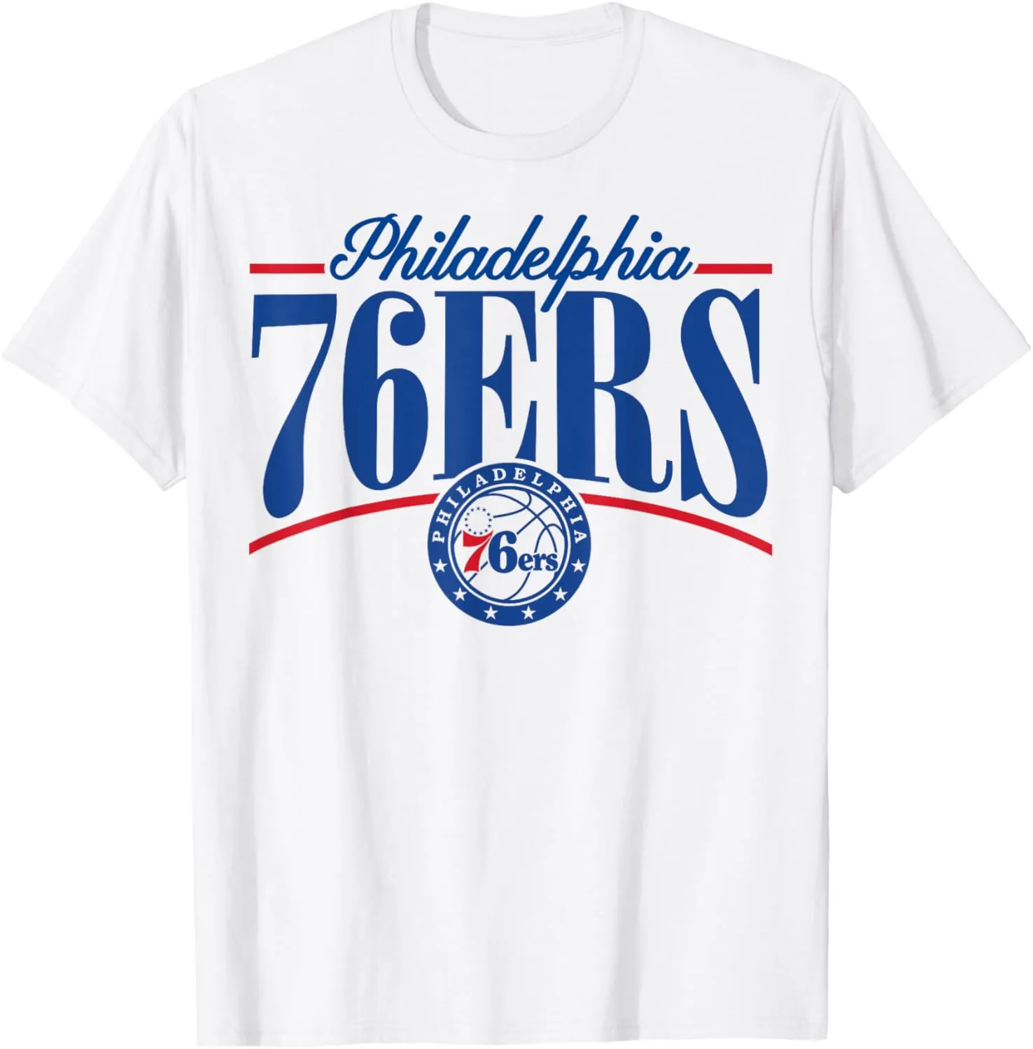 NBA - Philadelphia 76ers Logo Arch T-Shirt