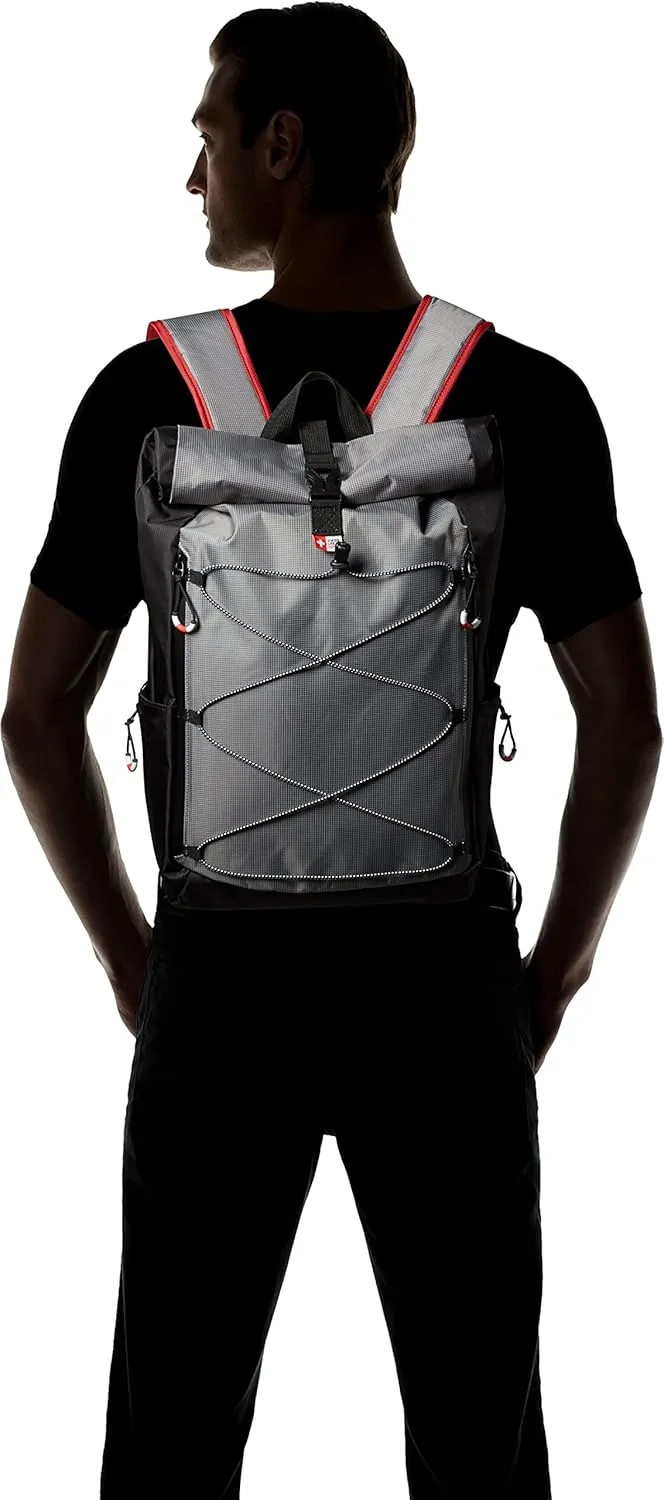 NDK Men's Backpack, Grey, One Size