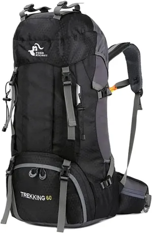 New 50L & 60L Outdoor Backpack Camping Climbing Bag Waterproof Mountaineering Hiking Backpacks Molle Sport Bag Climbing Rucksack