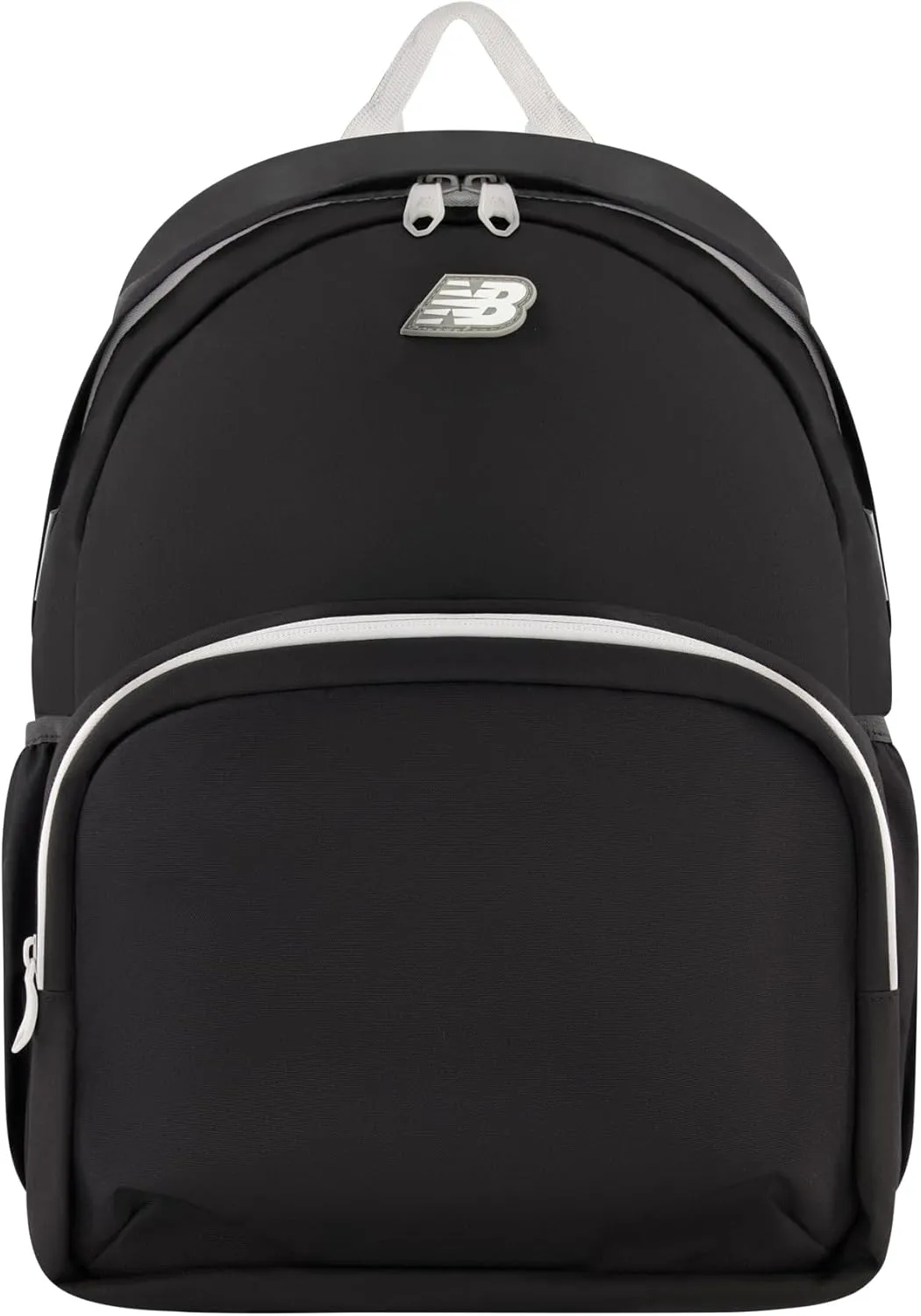 New Balance Heritage Laptop Backpack, Casual Commuter Travel Bag for Men and Women, Black, 18 Inches