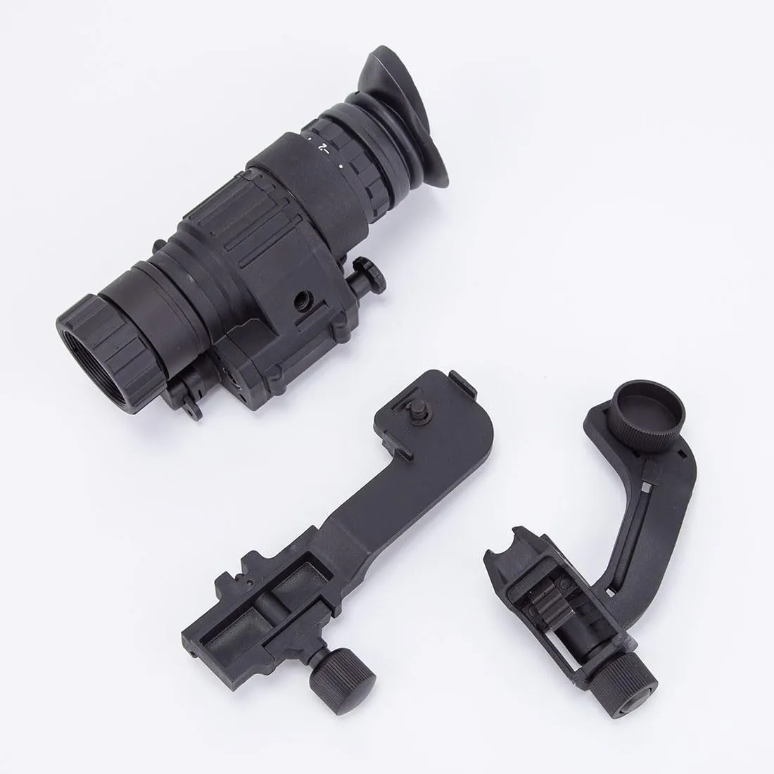 Night Vision Goggles, Head-mounted PVS-14 Micro Light Infrared Monocular Night Vision Device for Observation and Patrol, Compatible with The J-arm Night Vision Device (Black)