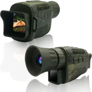 Night Vision Goggles,36MP 4K Digital Night Vision Monocular for Dark,Infrared Goggles Binoculars with 5X Zoom 2000mAh Rechargeable Battery,Save Photos & Videos for Hunt,Camping,Travel