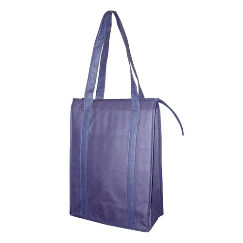 Non Woven Cooler Bag with Top Zip Closure