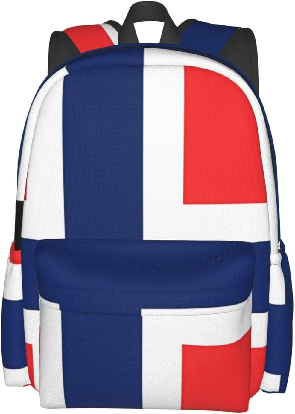 Norway Norwegian Flag Round Backpack Large Capacity Backpack Lightweight Double Shoulder Bag For Women Men Travel