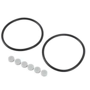 O for Nab Hub Adapter, Rubber Nab Hub Adapter Overhaul Kit with 6 Pucks and 2 Sealing Rings, for Studer Tape Recorder (Gray)