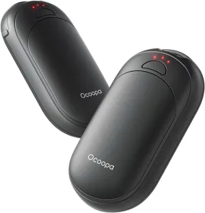 OCOOPA 2in1 Magnetic Rechargeable Hand Warmers, Electric Pocket-Sized Handwarmers, Light Sleek Stylish, UL Certified, 3 Heat Settings, Electronic Gifts for Men, Women Purse Must Haves, UT3 Lite