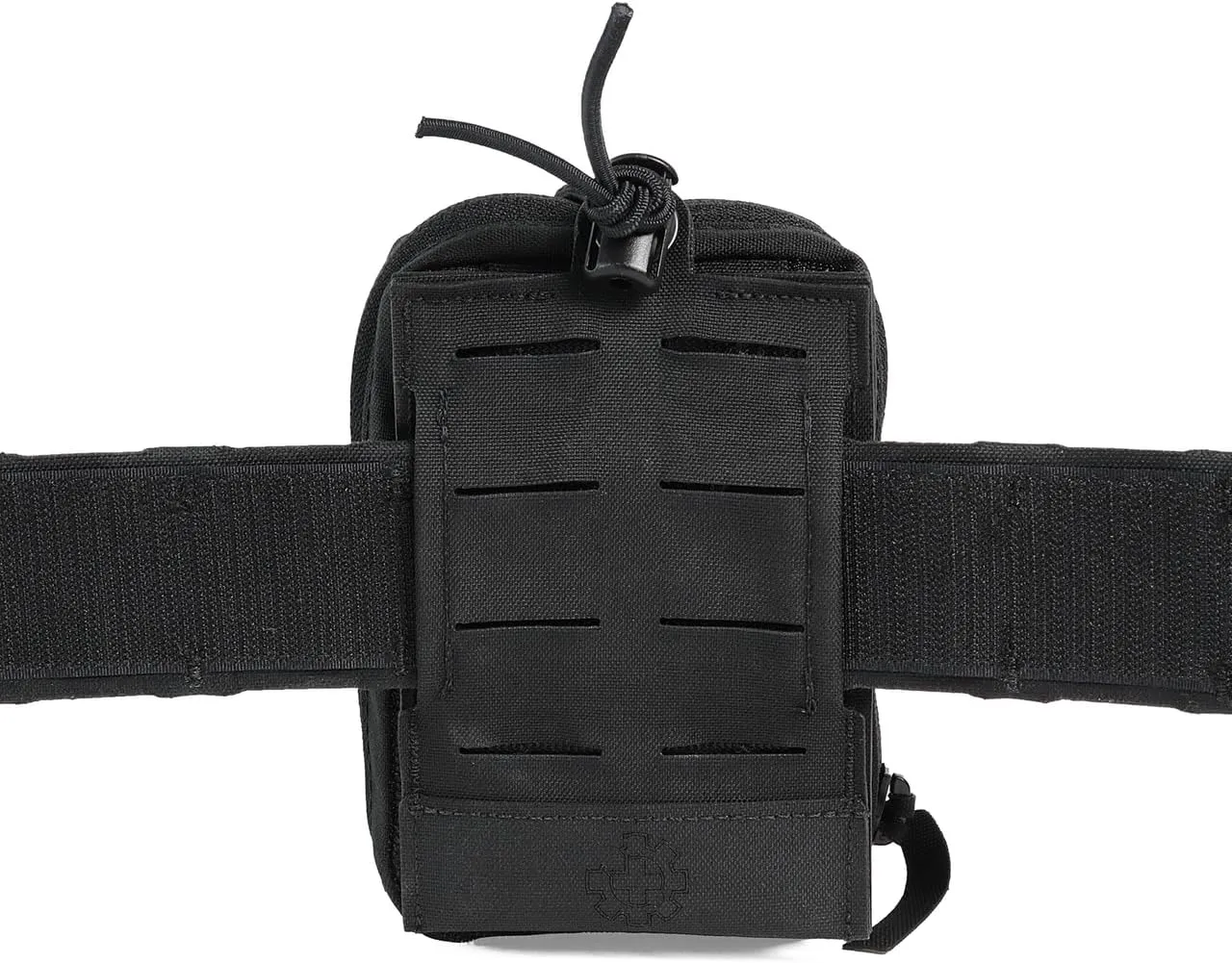 Off Grid Law Enforcement IFAK | Rip-Away Trauma Kit for LE | Compact Medical Bag with Chest Seal, ETD, Gauze (Black, Basic)