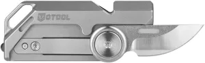 OKNIFE Emergency Whistle with Knife (Titanium)
