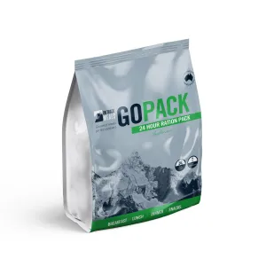 ONTRACK Vegan Go Pack – 1-Day Adventure Meal Kit | 100% Plant-Based | Just Heat & Eat