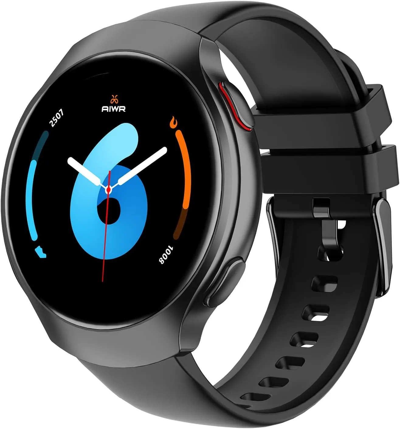 Orbit Smartwatch, GPS & 5ATM Waterproof, Heart Rate Monitor & Sleep Tracking, 1.43” AMOLED Display & Bluetooth Calls, Android/iOS Compatible
