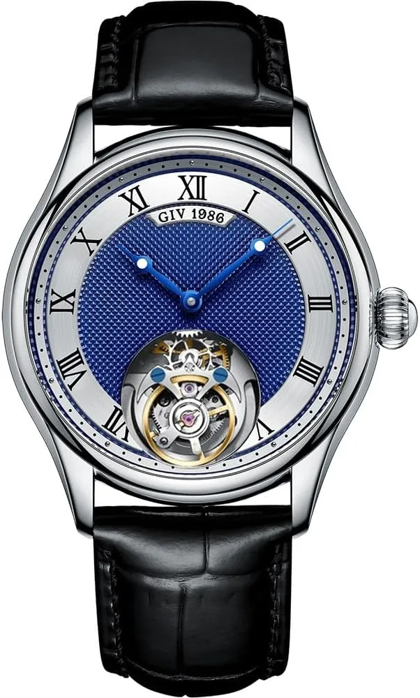 Original Men's Tourbillon Skeleton Mechanical Movement Man Watch Wristwatches Sapphire Waterproof Watch for Men Montre Homme