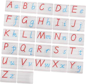 OSALADI Uppercase Lowercase Educational Alphabet Fridge Letters Kit Learning Tool for and