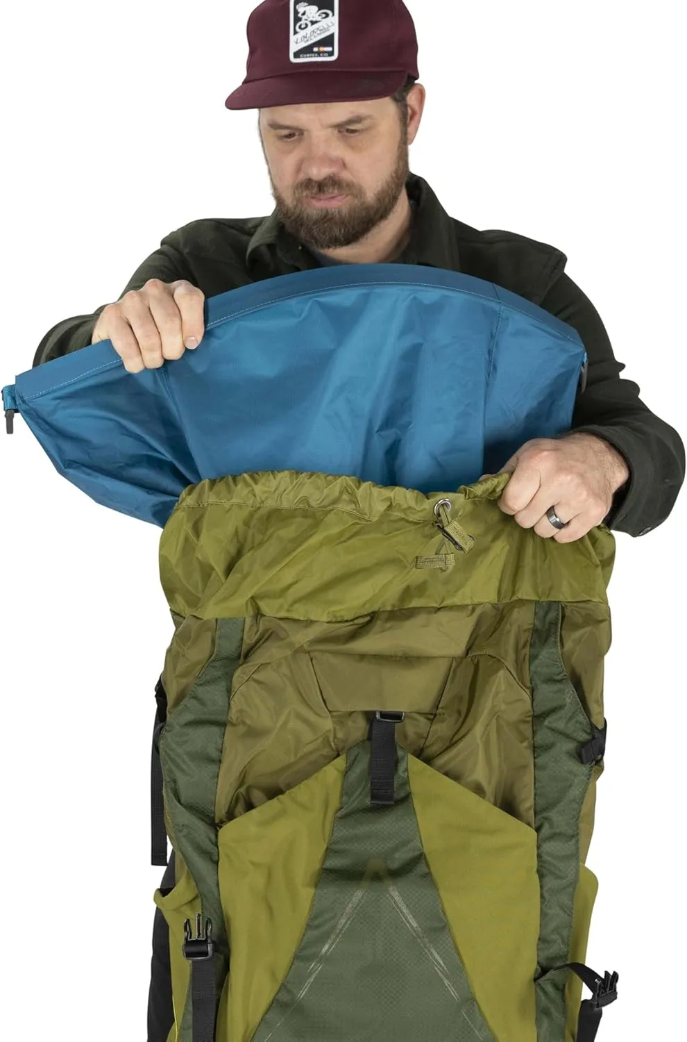 Osprey Ultralight Protective Backpack Liner, Waterfront Blue, Small