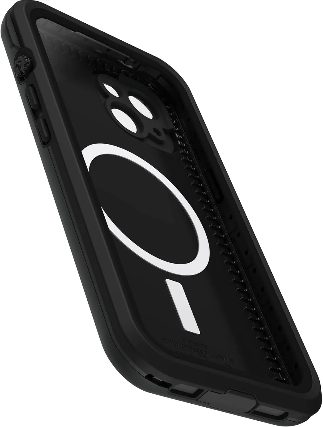 OtterBox FRĒ Series Waterproof Case with MagSafe (Designed by LifeProof) for iPhone 14 - Black