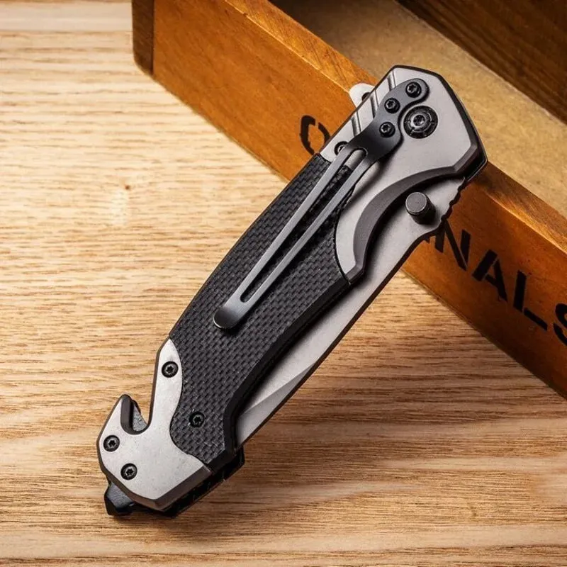 Outdoor Multitool Folding Knife – High Hardness Tactical Knife for Camping, Hunting & Survival
