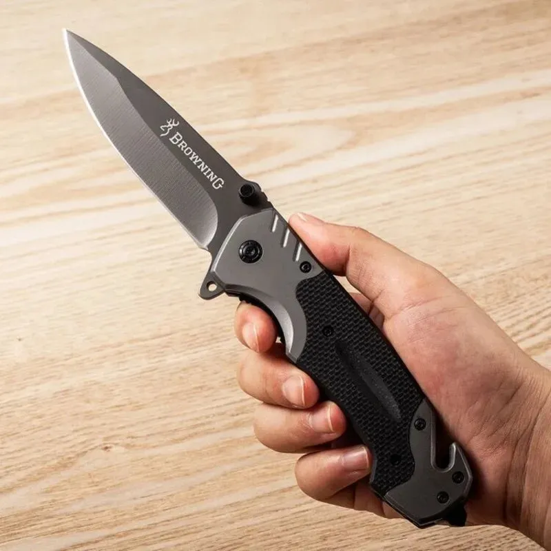 Outdoor Multitool Folding Knife – High Hardness Tactical Knife for Camping, Hunting & Survival