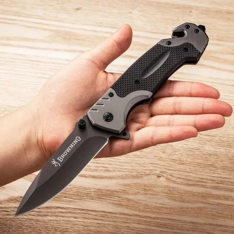 Outdoor Multitool Folding Knife – High Hardness Tactical Knife for Camping, Hunting & Survival