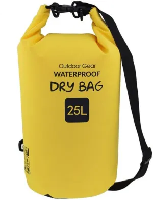Outdoor Sports Dry Bag Sack, Waterproof 20L/25L/30L Heavy-Duty 500D Rollup Storage Pouch for Kayaking Boating Rafting Fishing Camping Swimming Canoeing Snowboarding