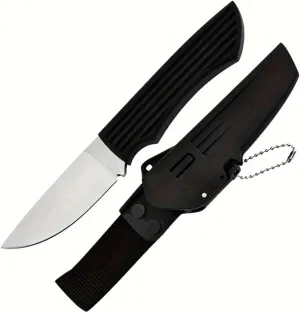 Outdoor sports survival tool - sharp fixed blade hunting knife, multi-functional survival knife with sheath, non-slip handle design, suitable for jungle camping and men's daily use