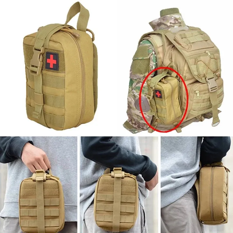 Outdoor Tactical MOLLE First Aid Bag – Complete Emergency Survival Kit