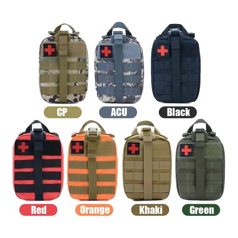 Outdoor Tactical MOLLE First Aid Bag – Complete Emergency Survival Kit