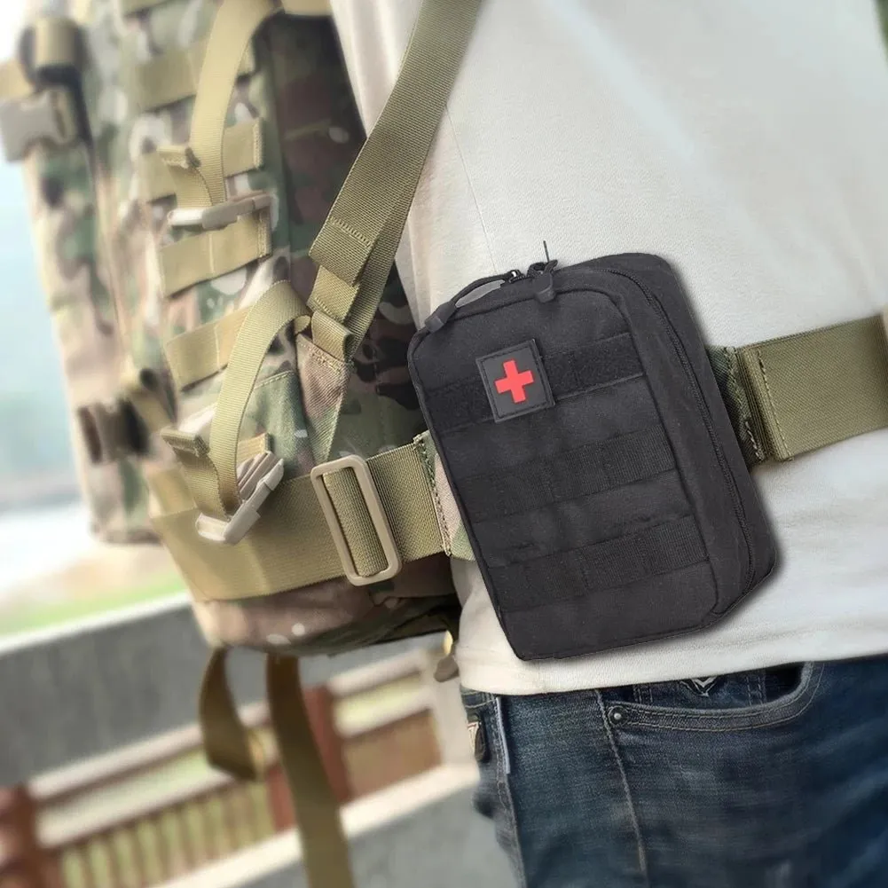Outdoor Tactical MOLLE First Aid Bag – Complete Emergency Survival Kit