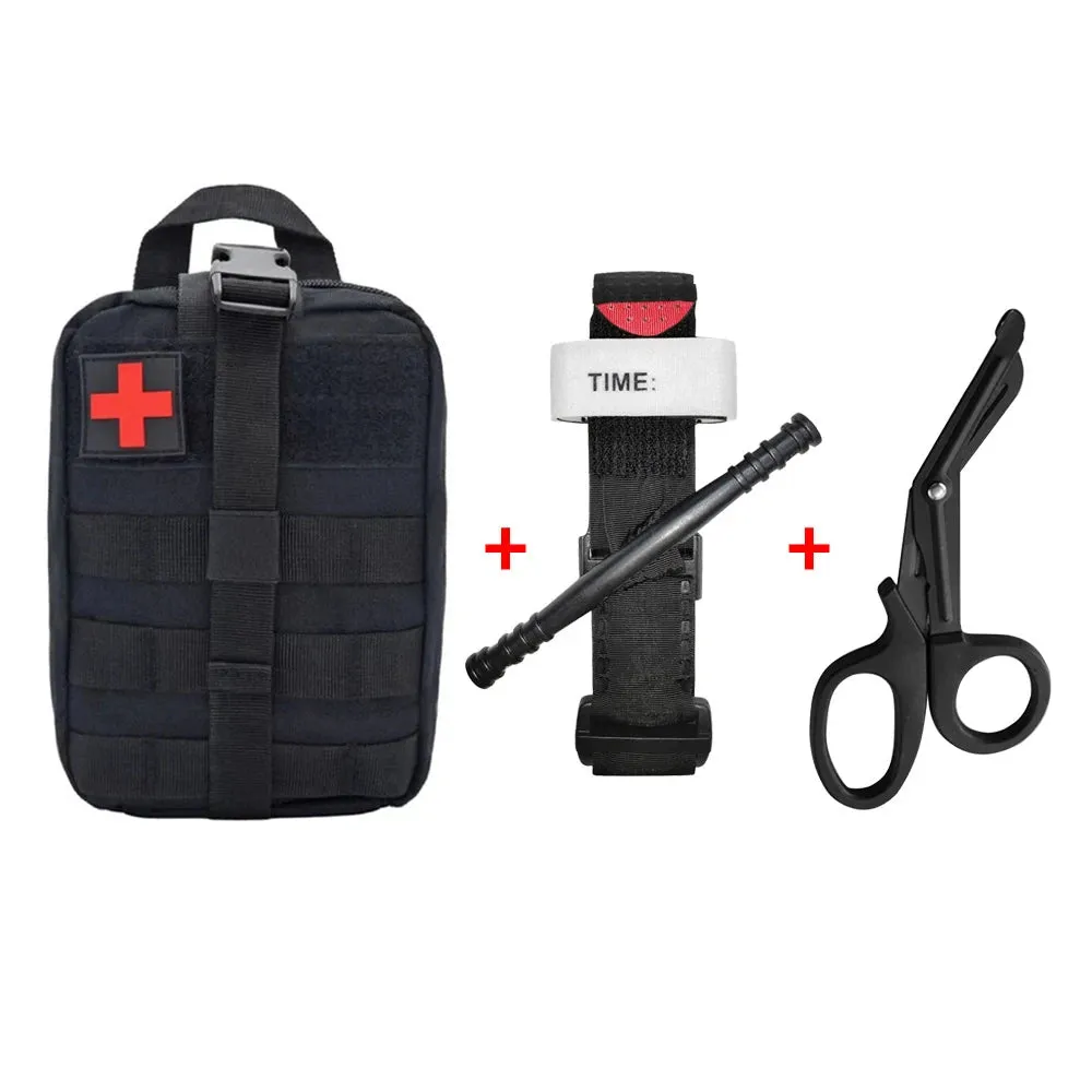 Outdoor Tactical MOLLE First Aid Bag – Complete Emergency Survival Kit