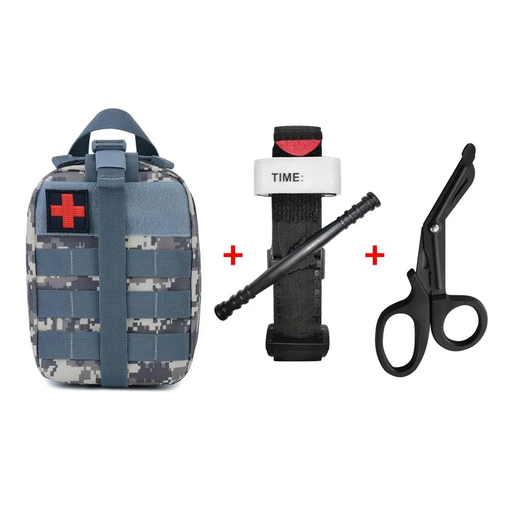 Outdoor Tactical MOLLE First Aid Bag – Complete Emergency Survival Kit