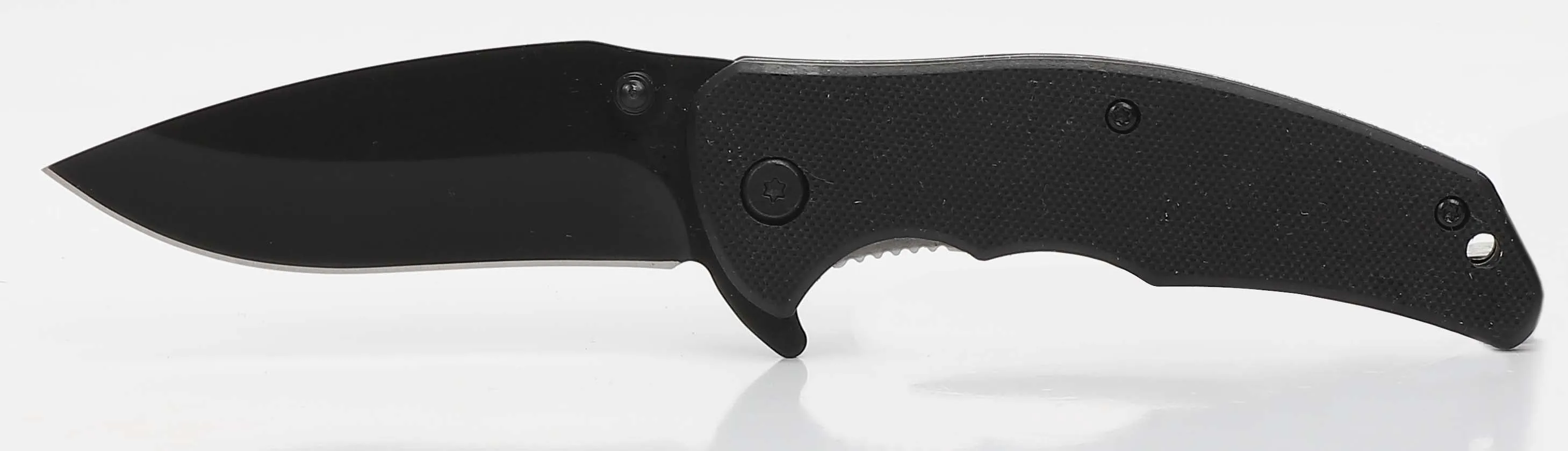 Ozark Trail flip opening lock blade knife Black 3"