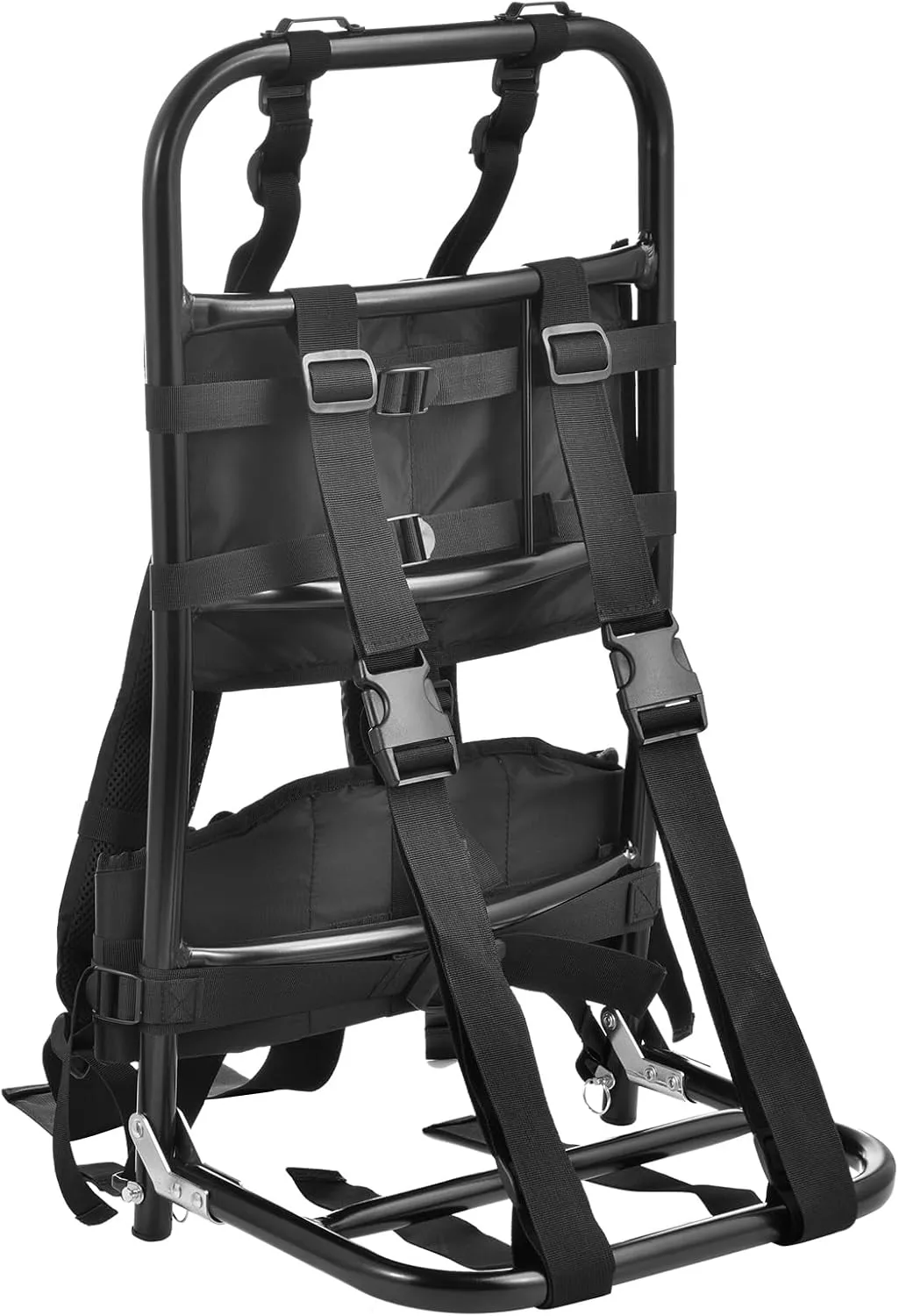 Pack Frames For Hunting, External Frame Backpack Load 132.3lb, External Frame Backpack With Adjustable Height For Extra Large Load Hunting Hiking Design