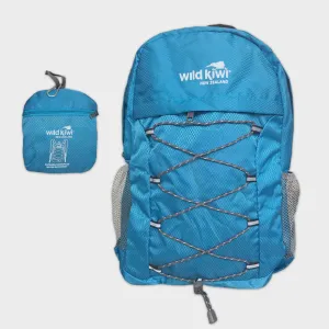 Packable Backpack - Wild Kiwi Blue