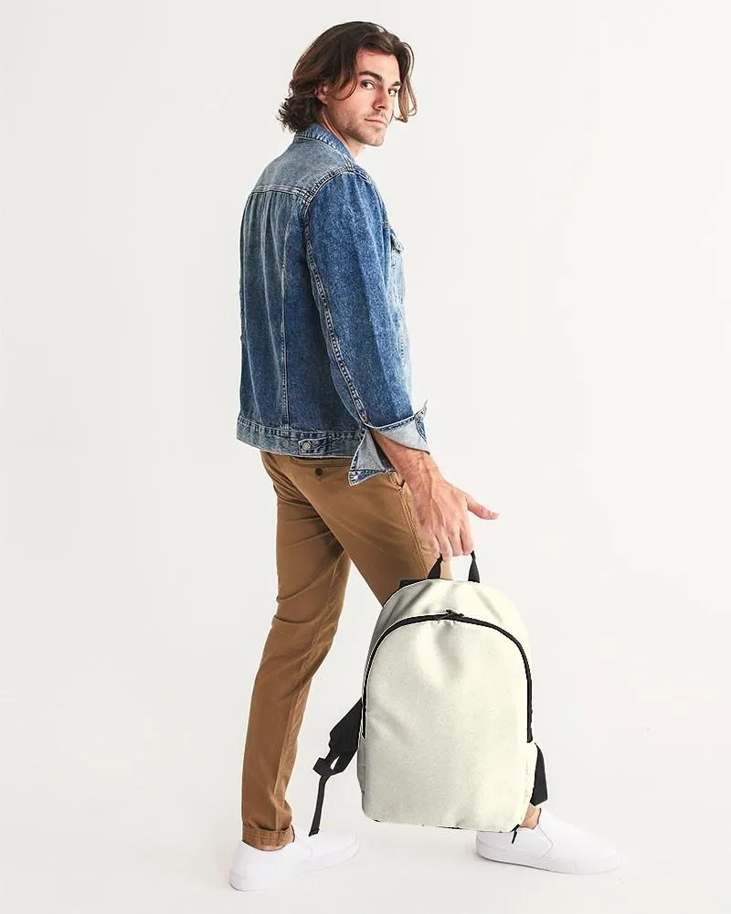 Pale Yellow Waterproof Backpack | Bright Pale Yellow | C0M0Y10K0