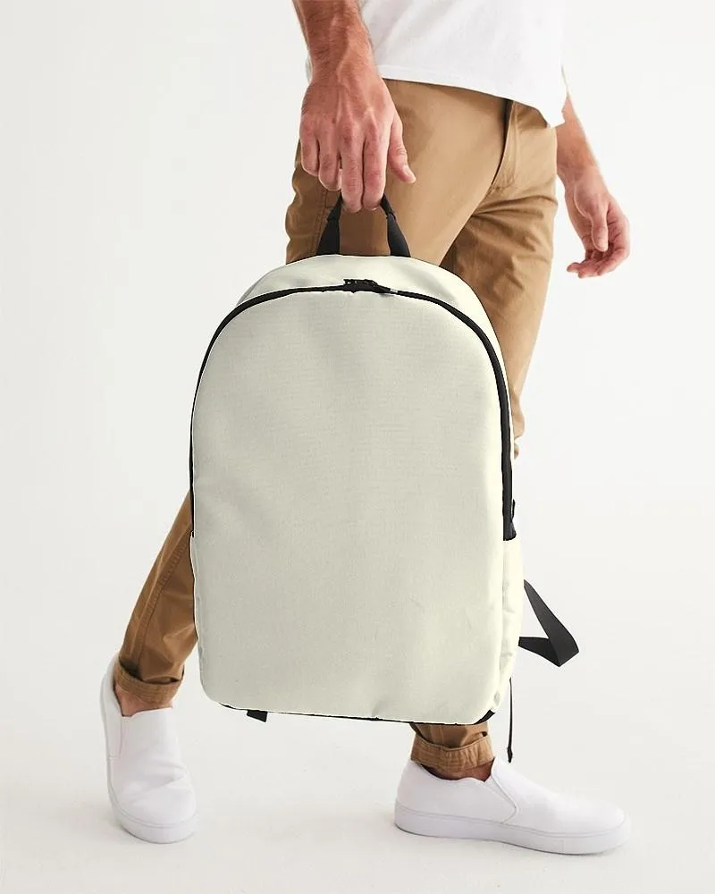 Pale Yellow Waterproof Backpack | Bright Pale Yellow | C0M0Y10K0