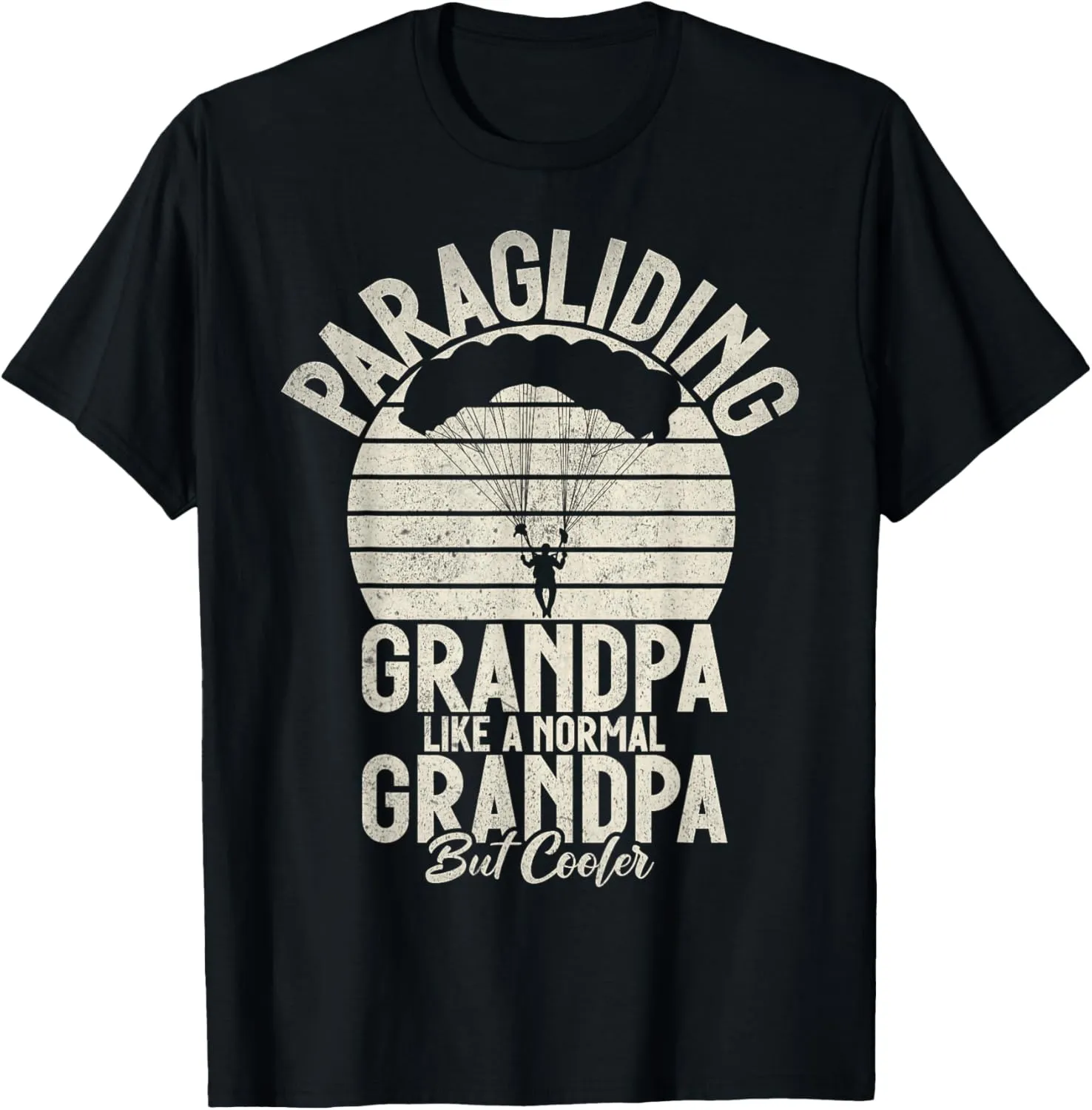 Paragliding Grandpa like a normal but cooler Paragliding T-Shirt