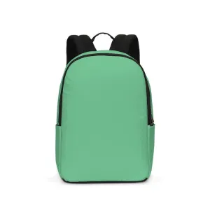 Pastel Green Waterproof Backpack | Bright Pastel Green | C60M0Y60K0